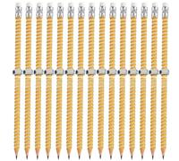 CHIZISX Stylo fileté sensoriel silencieux pour soulager le stress avec écrou métallique rotatif renforcé pour remplacer les habitudes destructrices et réduire l'écriture