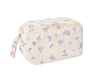 CHIZISX Trousse à crayons Capybara de grande capacité et multi-poches en tissu pour étudiants adultes voyage fournitures de bureau, H