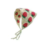 CHJAN Adorable bandeau triangle creux serviette femme printemps et été voyage littéraire photo cheveux écharpe