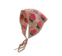 CHJAN Adorable bandeau triangle creux serviette femme printemps et été voyage littéraire photo cheveux écharpe