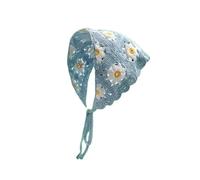 CHJAN Adorable bandeau triangle creux serviette femme printemps et été voyage littéraire photo cheveux écharpe