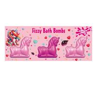 Chlapu Chlap Unicorn boules de bain effervescentes pour enfant 3x70 g