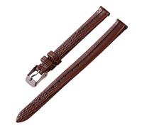 Chlikeyi Bracelet de montre en cuir véritable 8mm-16mm motif lézard avec boucle ardillon, Couleur 9, 16mm