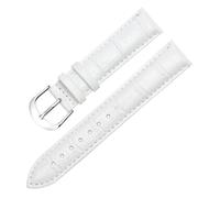 Chlikeyi Bracelet de montre en cuir véritable, étanche, 10mm-22mm, Couleur 3, 15mm