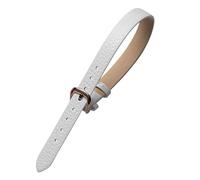 Chlikeyi Bracelet en cuir véritable motif litchi 10mm, Couleur 2, 10x2x220mm