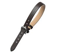 Chlikeyi Bracelet en cuir véritable motif litchi 10mm, Couleur 7, 10x2x220mm