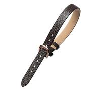 Chlikeyi Bracelet en cuir véritable motif litchi 10mm, Couleur 8, 10x2x220mm