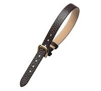 Chlikeyi Bracelet en cuir véritable motif litchi 10mm, Couleur 9, 10x2x220mm