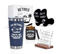 CHLJAR Cadeau de retraite pour homme, cadeau de retraite pour homme 2025, cadeau de retraite pour retraités, papa, grand-père, cadeaux amusants, meilleure idée de cadeau de retraite pour enseignant,