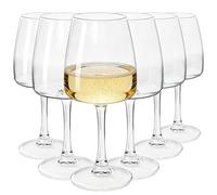 CHLJAR Lot de 6 verres à vin blancs élégants de 471 ml - Passe au lave-vaisselle - Résistant aux chocs - Design élégant - Idéal pour un usage personnel et cadeau - Convient pour Aperol Spritz et tous