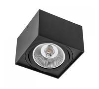 Chloe AR111 Spectrum Lampe Plafond Noire 14,5cm GU10 50W LED Réglable