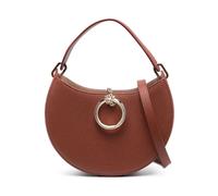 Chloé - Arlène Leather Shoulder Bag - Femme - Sacs - Brun - Taille: ONE Size