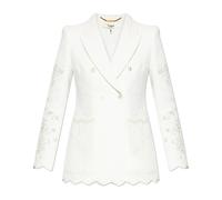 Chloé - Blazer croisé - Femme - Vestes - Blanc - Taille: 40 FR