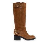 Chloé - Bottes à talon Dakota - Femme - Chaussures - Brun - Taille: 37 1/2 EU