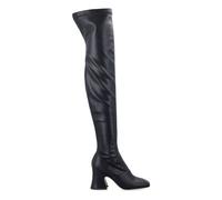 Chloé - Bottes Noires à Bout Fermé au-Dessus du Genou - Femme - Chaussures - Noir - Taille: 37 EU