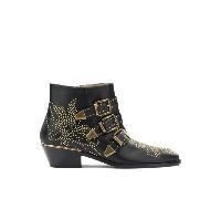 Chloé bottines femme noir en cuir - 36