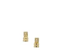 Chloé boucles d oreilles femme dorées en laiton - UNI