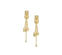 Chloé boucles d oreilles femme or en laiton - UNI