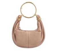 Chloé - Small Bracelet Hobo Bag - Femme - Sacs - Beige - Taille: ONE Size