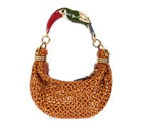 Chloé - Bracelet Small Hobo Handbag - Femme - Sacs - Orange - Taille: ONE Size