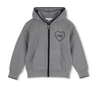 Chloe - Cardigan En Tricot - Gris Chine - Fille - 6 Ans