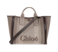 Chloé - Carry Medium Tote Bag - Femme - Sacs - Beige - Taille: ONE Size