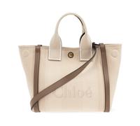 Chloé - Carry Small Handbag - Femme - Sacs - Beige - Taille: ONE Size