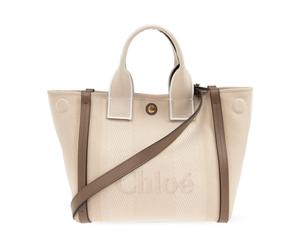 Chloé - Carry Small Handbag - Femme - Sacs - Beige - Taille: ONE Size
