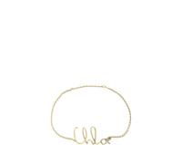 Chloé - Ceinture à motif de chaîne et monogramme - Femme - Accessoires - Jaune - Taille: ONE Size