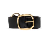 Chloé - Ceinture en cuir Anita - Femme - Accessoires - Noir - Taille: M