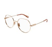Chloé - Ch0137O Round Eyeglasses - unisex - Accessoires - Jaune - Taille: 48 MM