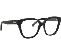 Chloé - Lunettes Optiques Élégantes Modèle Ch0241O - Femme - Accessoires - Noir - Taille: 53 MM