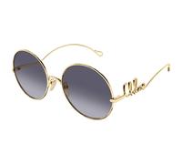 Chloé Femme Chloé CH0372S 004 Lunettes de soleil Métal Or Violet Ronde