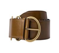 Chloé - Chain Detail Wide Belt - unisex - Accessoires - Brun - Taille: M