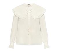 Chloé - Chemise en soie - Femme - Blouses et Chemises - Blanc - Taille: 40 FR