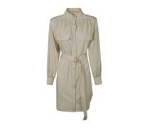 Chloé - Collection de Robes Élégantes - Femme - Robes - Beige - Taille: 38 FR