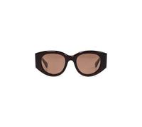 Chloé Femme Chloé CH0251S 002 Lunettes de soleil Acétate Havane Marron Ronde