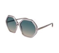 Chloé, Femme, Accessoires, Gris, Taille: 58 MM Lunettes de soleil