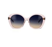 Chloé, Femme, Accessoires, Rose, Taille: 55 MM Lunettes de soleil œil-de-chat avec verres verts