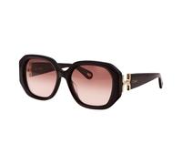 Chloé, Femme, Accessoires, Rouge, Taille: 56 MM Ch0236S Lunettes de soleil