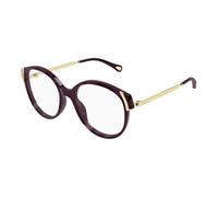 Chloé, Femme, Accessoires, Violet, Taille: 54 MM Monture optique ronde