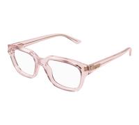 Chloé Femme CH0292O 003 Montures optiques Acétate Rose Transparent Carré