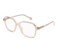 Chloé Femme CH0313O 005 Montures optiques Acétate Rose Transparent Carré