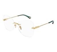 Chloé - Benjamine Optical Frame - Femme - Accessoires - Jaune - Taille: 57 MM