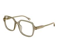 Chloé, Femme, Accessoires, Gris, Taille: 53 MM Lunettes Carrées