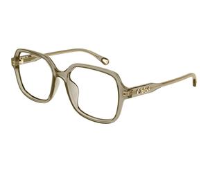 Chloé Femme Chloé CH0277OA 004 Montures optiques Acétate Vert Transparent Carré