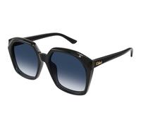 Chloé Femme Chloé CH0280S 002 Lunettes de soleil Acétate Noir Bleu Carré