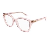 Chloé Femme Chloé CH0293O 003 Montures optiques Acétate Rose Transparent Carré