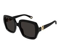 Chloé Femme Chloé CH0301S 001 Lunettes de soleil Acétate Noir Gris Carré