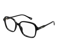 Chloé Femme Chloé CH0313O 001 Montures optiques Acétate Noir Transparent Carré